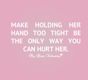 funny love hurts quotes make holding her hand