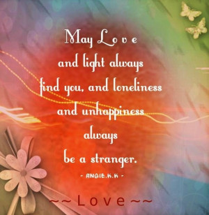 Love and light quote via ~~Love~~ at www.Facebook.com ...
