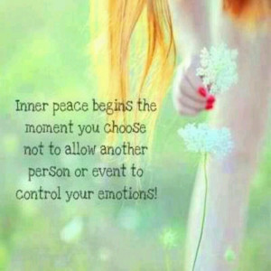 Inner peace!