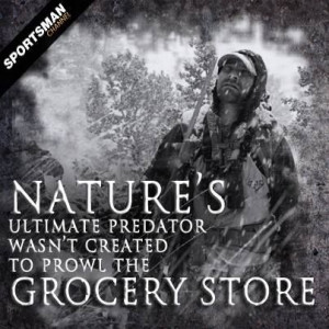 Hunting #BigGameWed #UltimatePredator #GroceryShopping