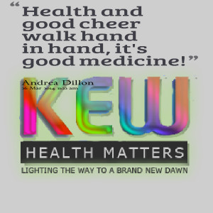 Quotes Picture: health and good cheer walk hand in hand, it's good ...