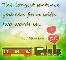 Wedding Anniversary Wishes For Cousin H.l. mencken on weddings