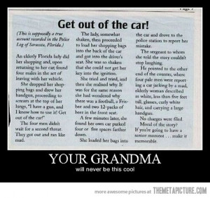 Funny photos funny grandma story police