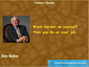 Jim Rohn: Yourself and your job