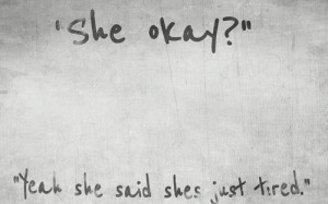 black and white, cuts, girl, quotes, text