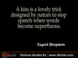 You Are Currently Browsing 15 Most Famous Quotes By Jngrid Bergman