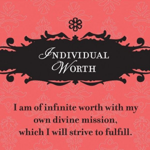 Individual worth