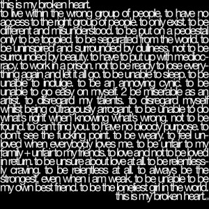 ... broken quotes. heart broken quotes. Broken heart quotes and sayings