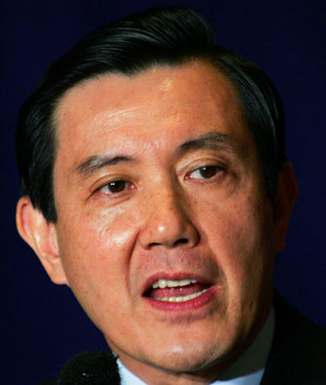 Taiwan's Nationalist Party Ma Ying-jeou speaks at the Foreign ...