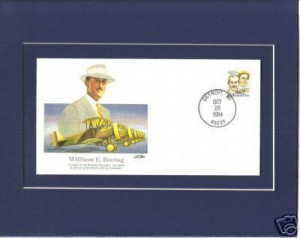 ... Boeing BOEING COMPANY United Air Lines Commemorative Postal Cover