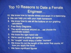 10 reasons to date female engineer