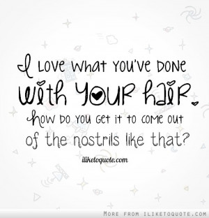 love what you've done with your hair. How do you get it to come out ...