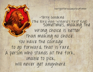 Harry Potter House Quotes