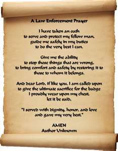 Law Enforcement Prayer More