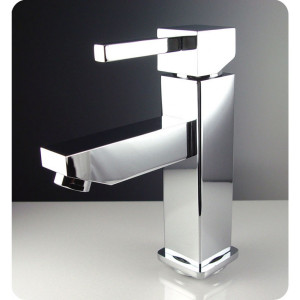 Home | Fresca Bevera Single Hole Mount Bathroom Vanity Faucet - Chrome