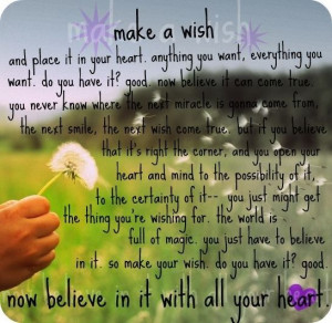 Make a wish :)