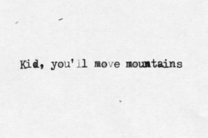 Lit #typewritten #dr seuss #oh the places you'll go #quote #chin up