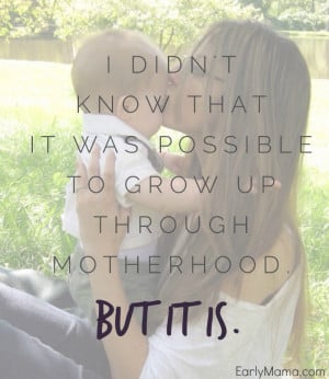 quotes about being a young mom