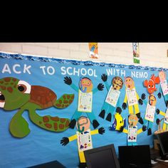 Like the whole under the sea idea with Nemo/Dory/the Turtle. Would do ...
