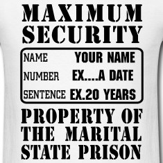 Prisoner, Marriage State Prison, personalize for bachelor ...