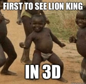 Third World Success Kid Meme: Lion King