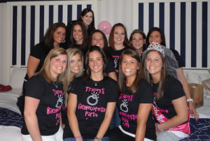 Picture of Tracey's Bachelorette Party Custom T-Shirt Design