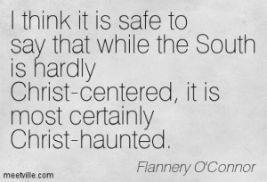 Flannery O'Connor's quotation
