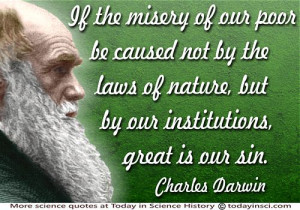 Charles Darwin...