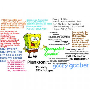 Spongebob Quotes!!!