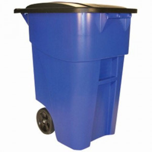 50 Gallon Rubbermaid Trash Can with Wheels