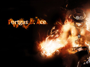 portgas d ace black wallpaper from one piece anime portgas d ace black ...