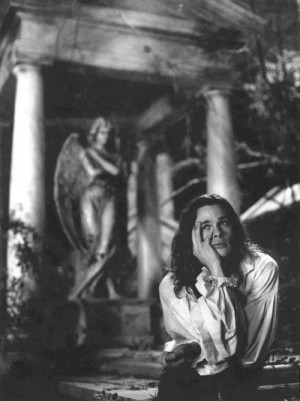 brad pitt interview with a vampire looks like a weeping angel behind ...