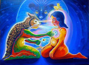 ... Rachel Naomi Remen Art: Owl Shaman Jaguar Medicine Healing by