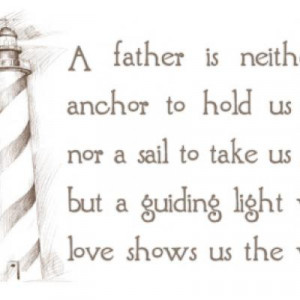 Father Is A Guiding Light {Father's Day Quotes}
