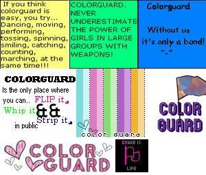 All Graphics » colorguard