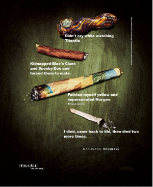 Response to Photoshop Anti-Weed Ad 2012-07-20 05:05:44 Reply