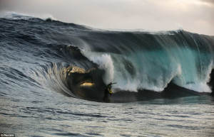 ... surfer takes on 41-foot monster wave... and lives to tell the tale