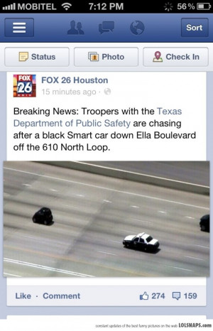 Can't Take Police Chases Seriously Anymore...
