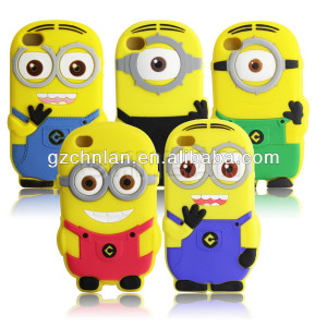 Colorful Silicon Despicable Me Minions Case For Apple Iphone 4 4s ...