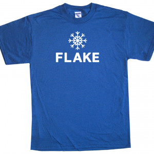 Snow Flake T Shirt Ski Snowboard Funny Tee Shirts