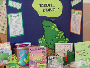 Board: Hop right over and take a look at our new frog bulletin board ...