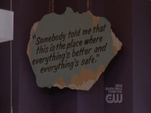 If this isn't an iconic piece in One Tree Hill I don't know what is.