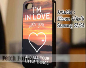 Cute Love One Direction Quotes Im i n Love With You iPhone 4/4s/5 ...