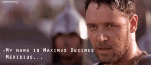 gladiator maximus quote russell crowe this scene gladiator maximus ...