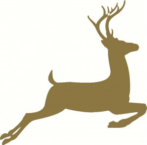 Products » Holiday Decals » Reindeer Prance Wall Decal -