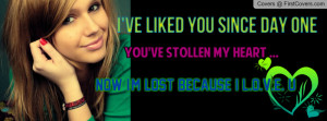 ve got a crush on you Profile Facebook Covers
