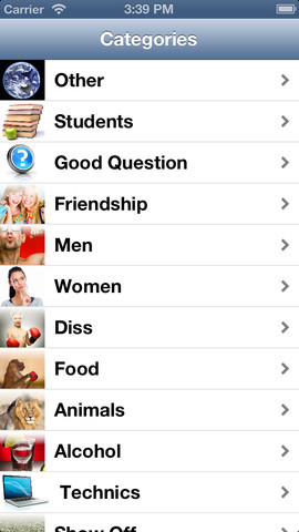 Funny Sayings for iPhone, iPod touch and iPad on the iTunes App Store