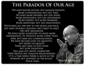 The Dalai Lama. Most wisdom. Thank you truthBECKONS.