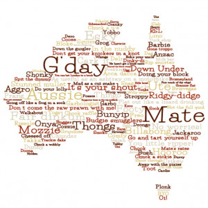 Aussie slang is as diverse as Australia itself