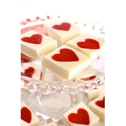 Valentines Jello #Hearts More #Valentine's #Day #Food #Ideas
